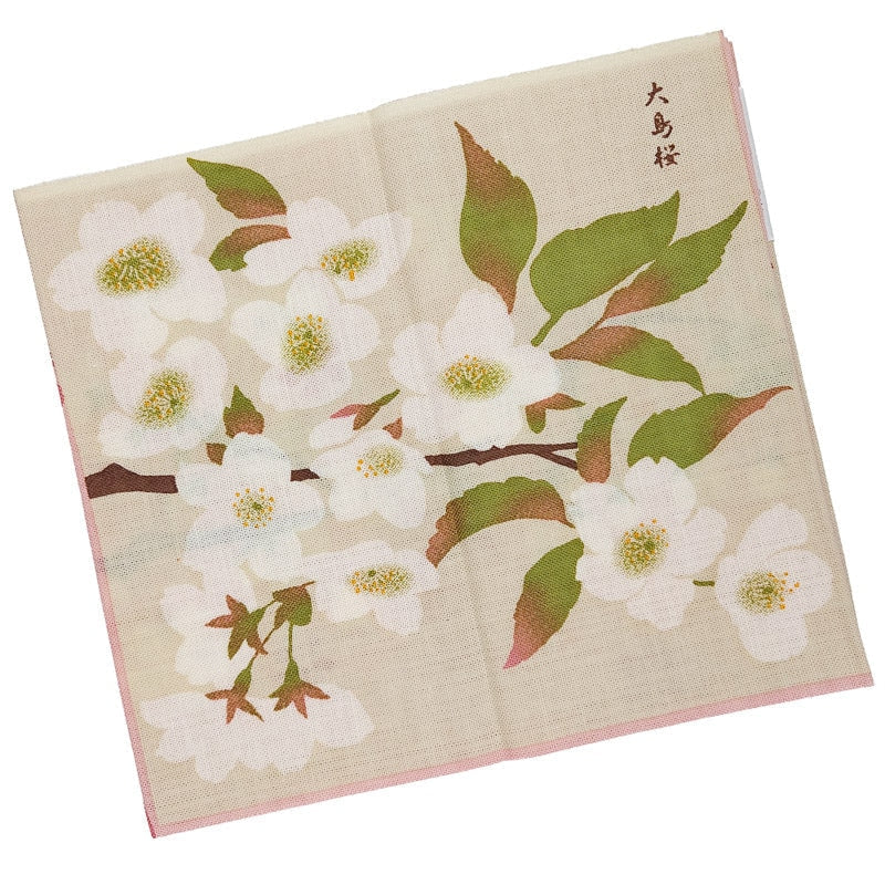 Flor de cerejeira japonesa Tenugui