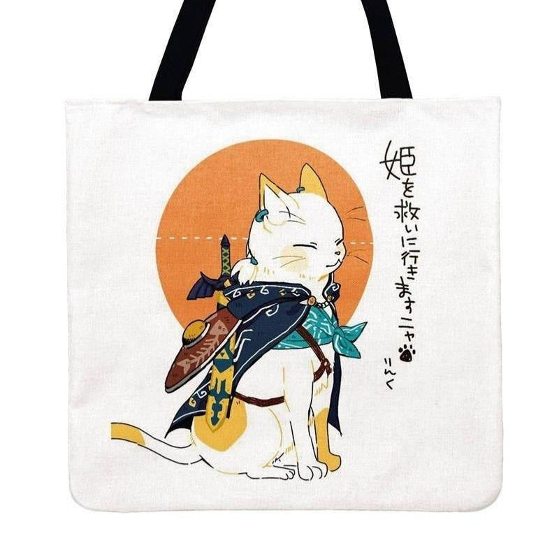 Sacola de gato japonês