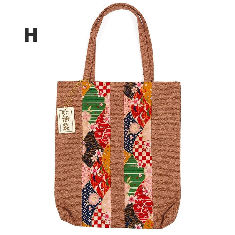 Tote Bag Motifs Japonais - H