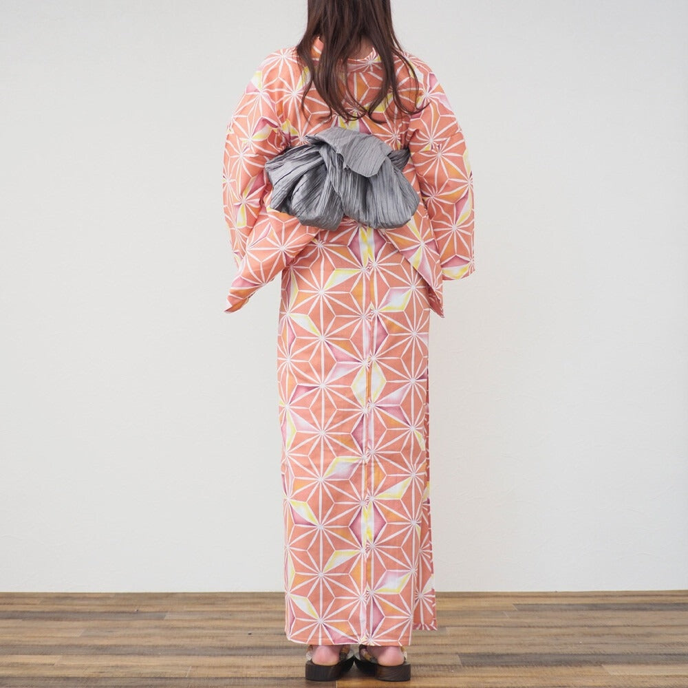 Yukata feminino de Asanoha