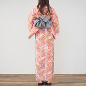 Yukata feminino de Asanoha