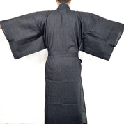 Yukata Masculino Japonês Preto